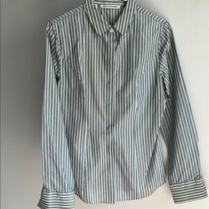 Cutter & Buck Gray Button Down Shirt Professional Style women’s shirt